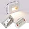 SANDIY American LED Step Light Wall Lamp With PIR Motion Sensor Recessed Night Lighting For Stairs 2