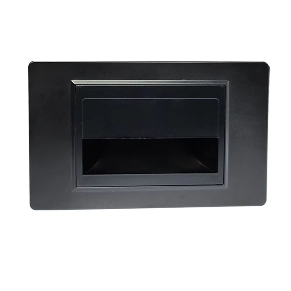 SANDIY American LED Step Light Wall Lamp With PIR Motion Sensor Recessed Night Lighting For Stairs 17