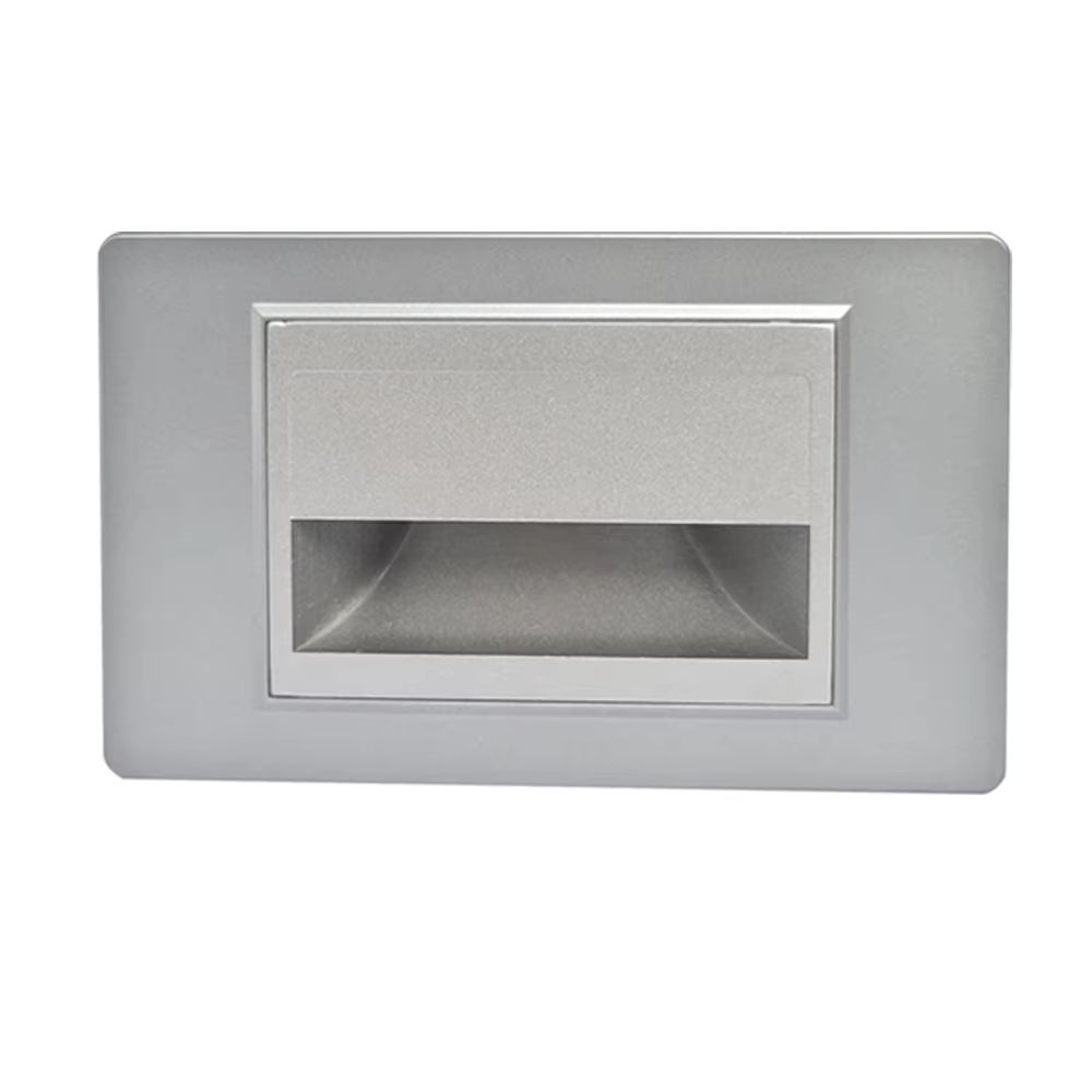 SANDIY American LED Step Light Wall Lamp With PIR Motion Sensor Recessed Night Lighting For Stairs 19