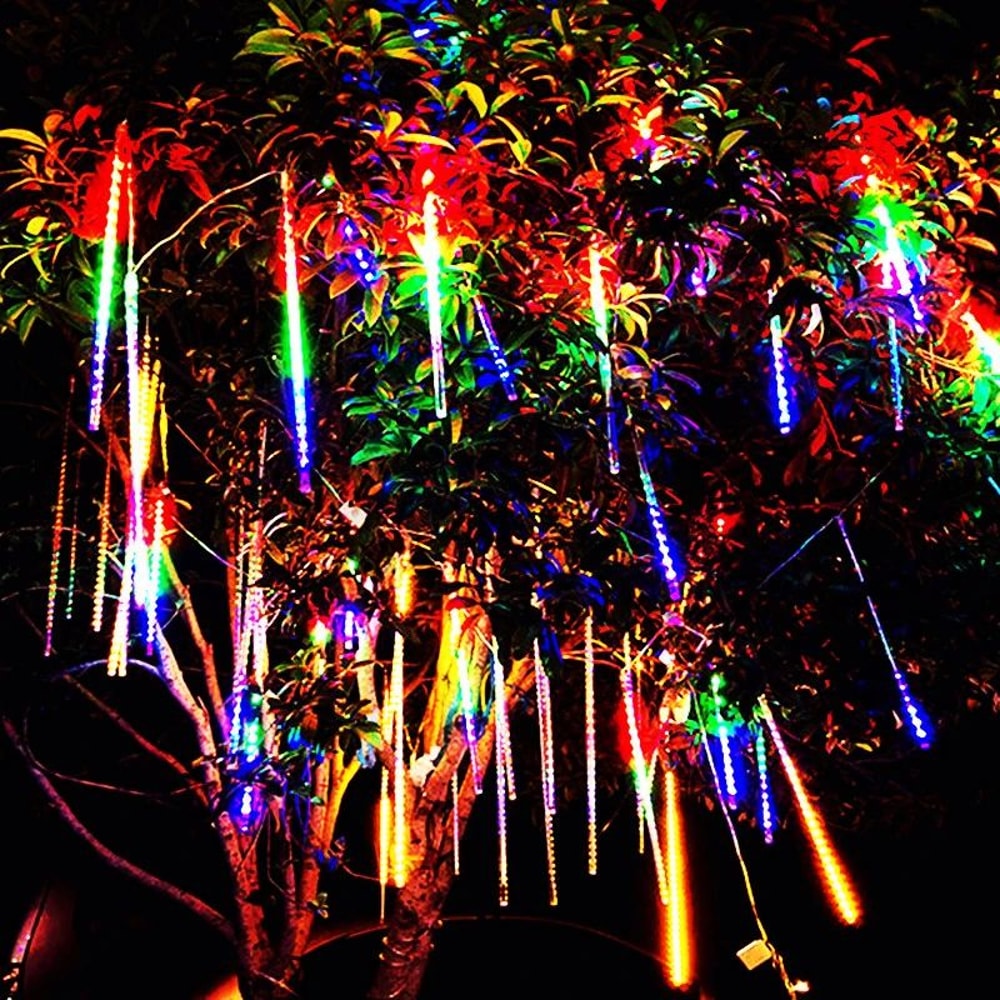 Cascading Christmas Lights for Yard