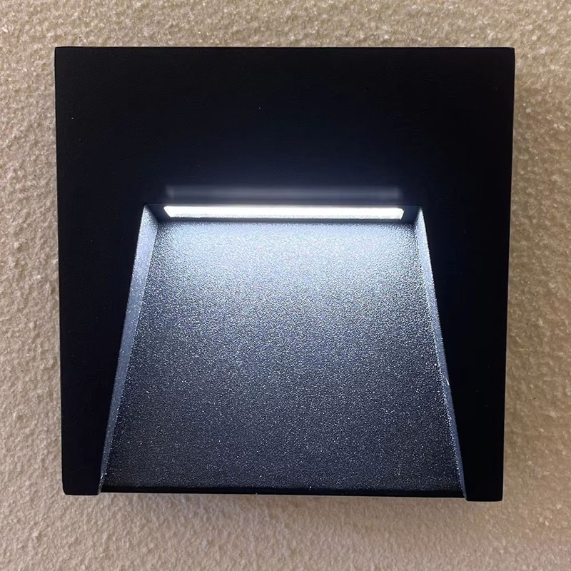 Outdoor LED Surface Mounted Light Waterproof Universal Wall Lamp For Garage Basement Passage Ramp E 2