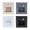SANDIY Wall Lamp Sensor Stairs LED Light Recessed Intelligent Nightlight Sconce For Foyer Ladder C 0