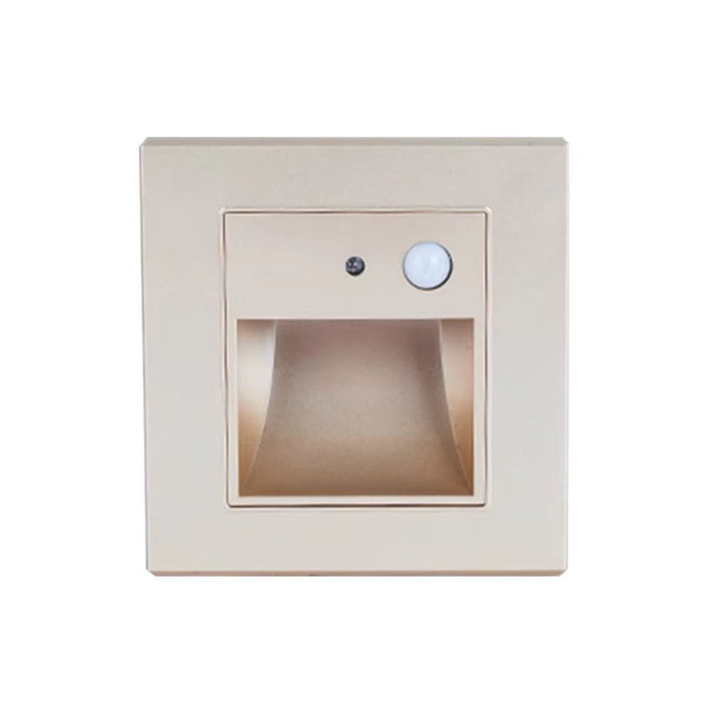 SANDIY Wall Lamp Sensor Stairs LED Light Recessed Intelligent Nightlight Sconce For Foyer Ladder C 6