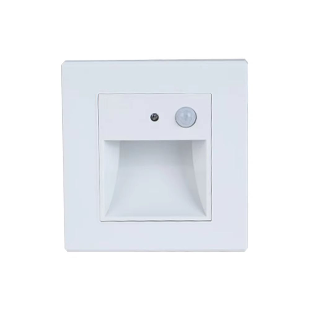 SANDIY Wall Lamp Sensor Stairs LED Light Recessed Intelligent Nightlight Sconce For Foyer Ladder C 7