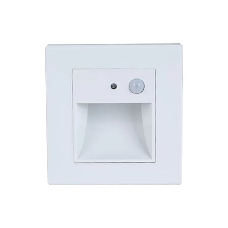 SANDIY Wall Lamp Sensor Stairs LED Light Recessed Intelligent Nightlight Sconce For Foyer Ladder C 7