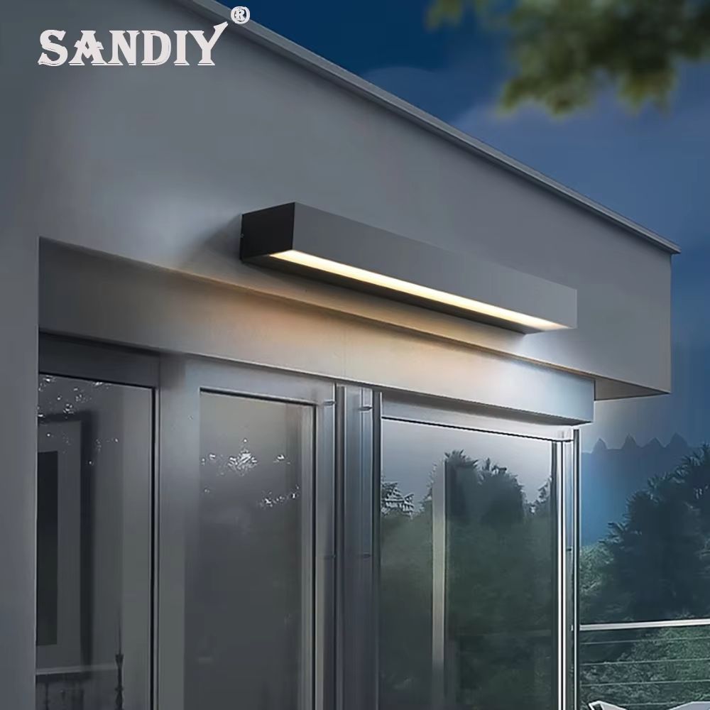SANDIY Outdoor Wall Light External Sconce Lamps Waterproof House Decor Lighting Fixture For Balcon 2