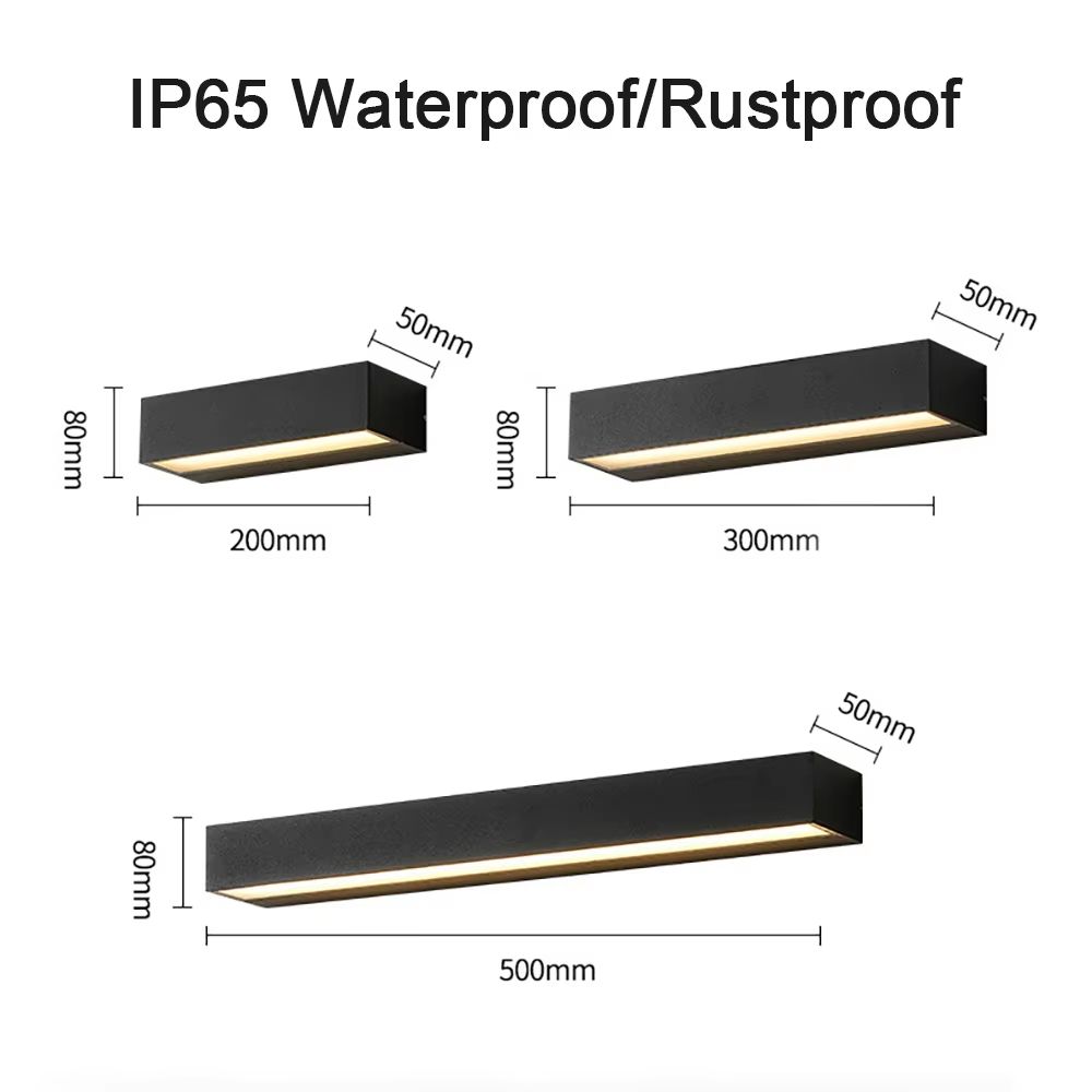 SANDIY Outdoor Wall Light External Sconce Lamps Waterproof House Decor Lighting Fixture For Balcon 5