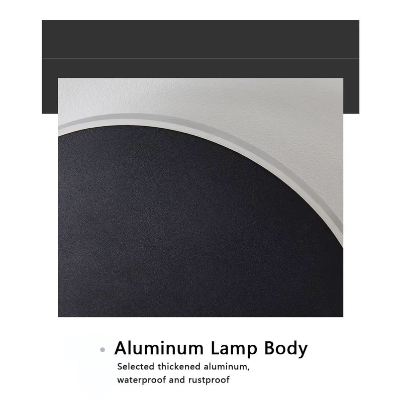 SANDIY LED Step Light Recessed Wall Lamp Round Stair Lighting Waterproof Indoor And Outdoor Lumina 5