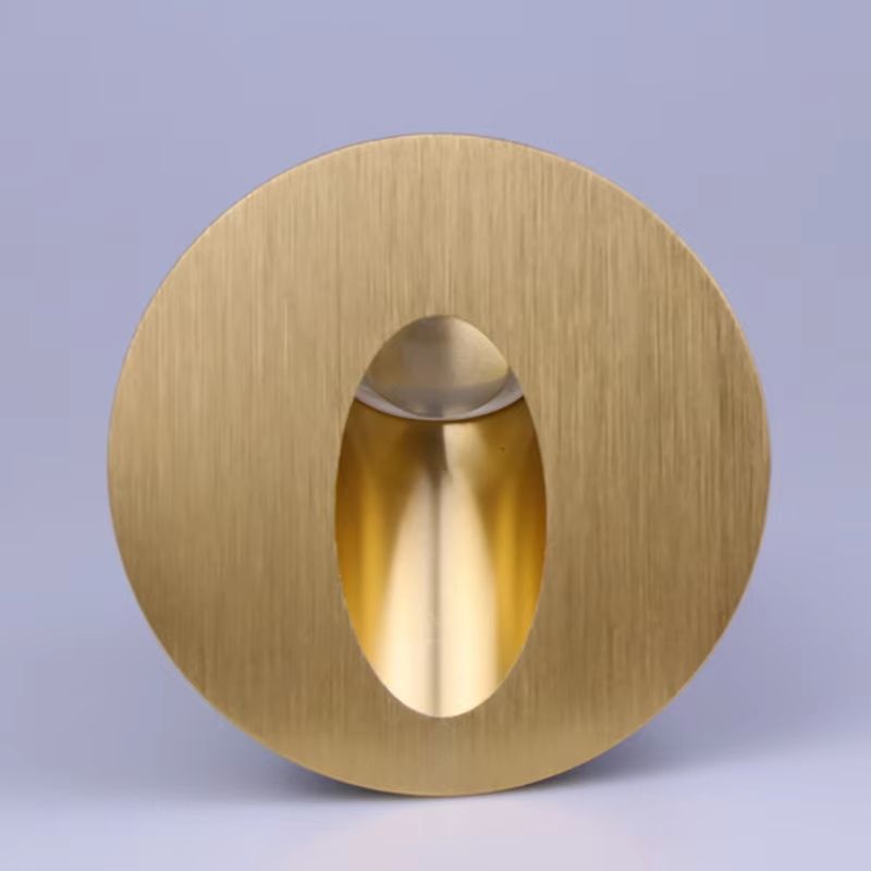 SANDIY Wall Sconce Lamps Embedded With Mounting Box Round Nightlight For Stair Step Corridor Balco 9