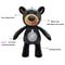 Plush Pet Squeaky Dog Toy Robust Canvas Bear Interactive Pet Toy For Fun Play 3