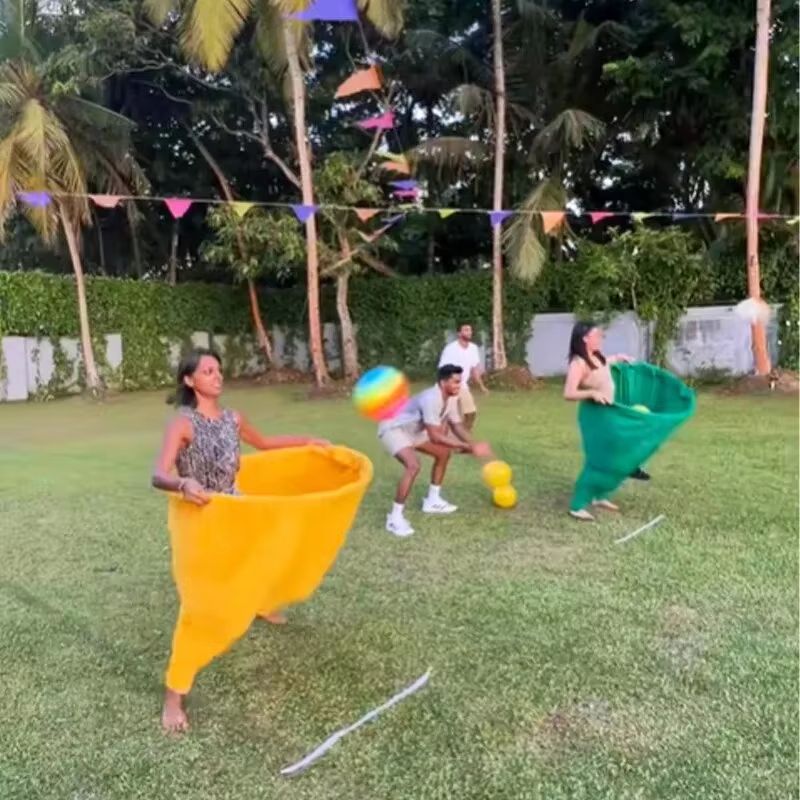 Granny Pants Party Rush Yard Game Funny Backyard Pitching Game For Family And Kids 2