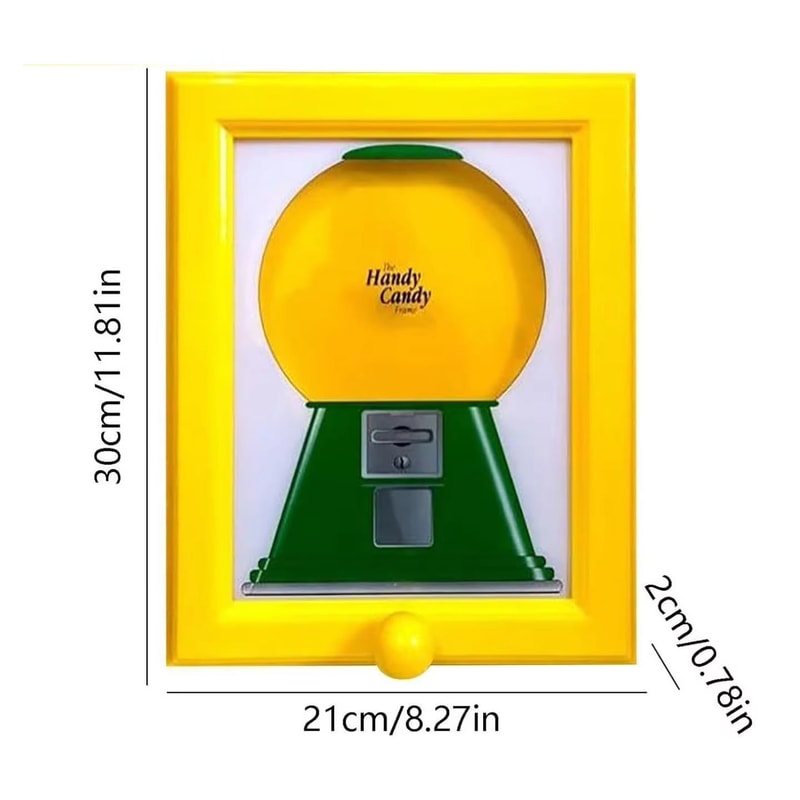 Hanging Candy Dispenser Frame Durable Vintage Style QuickAccess Candy And Treat Dispenser 6