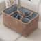 Large Bohemian Storage Basket MultiCompartment Organizer For Baby Clothes Toys And Home Decor 6