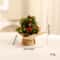 Mini Small Christmas Tree Tabletop Ornament Festive Desk Decoration For Holiday Decor 6