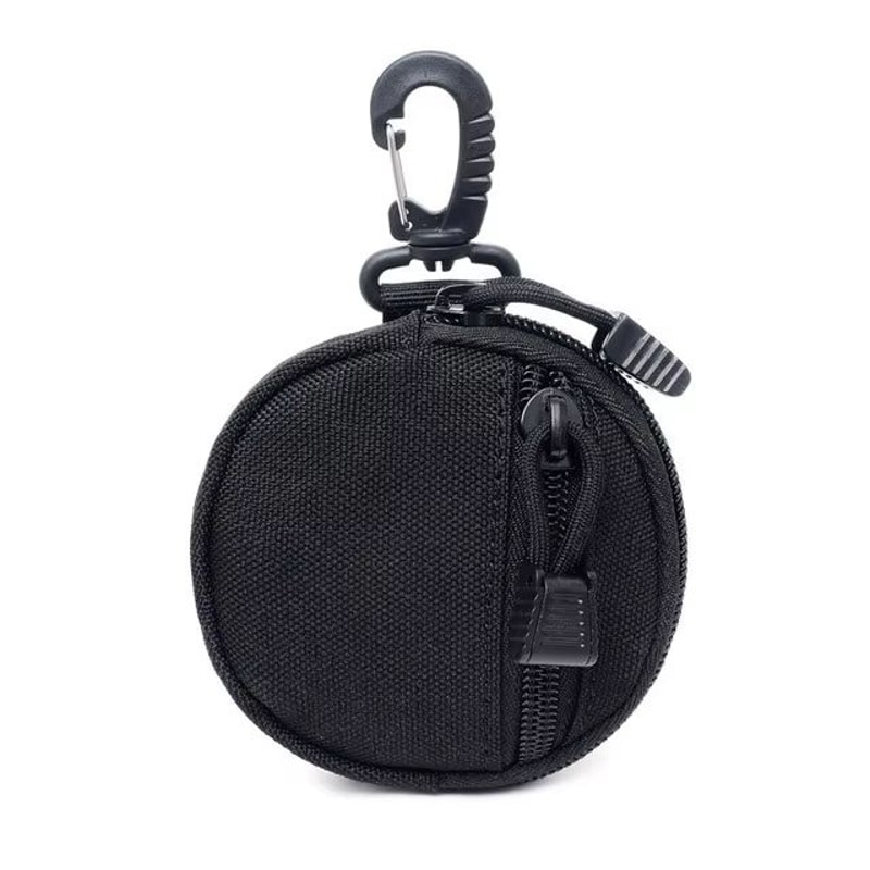 Tactical EDC Pouch Key Wallet Holder Compact Zippered Keychain Pouch For Men Coins Outdoor Camping 6