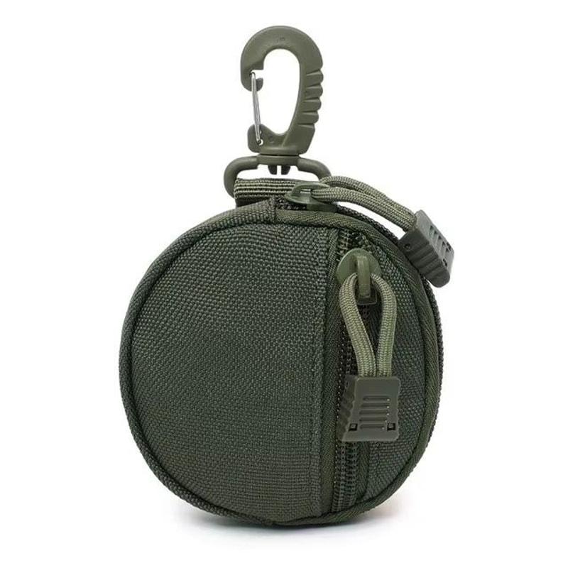 Tactical EDC Pouch Key Wallet Holder Compact Zippered Keychain Pouch For Men Coins Outdoor Camping 7