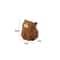 Cute Mini Wooden Bear Figurine HandCarved Solid Wood Polar Bear Ornament For Table Decor And Kids 5