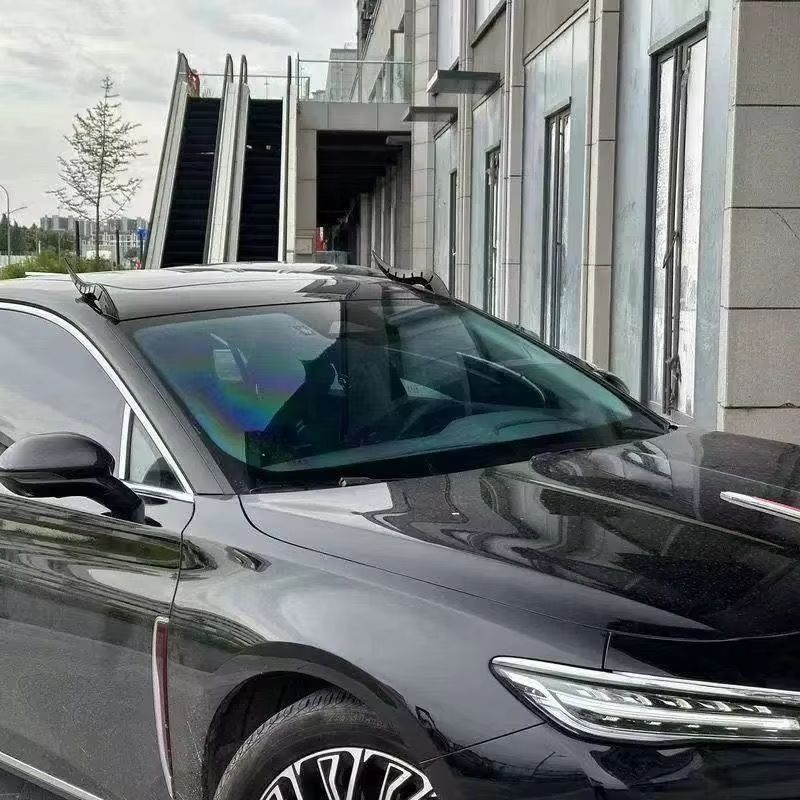 Car Dragon Horn Roof Decoration 3D Universal Vehicle Exterior Sticker Ornament 1 Pair 3