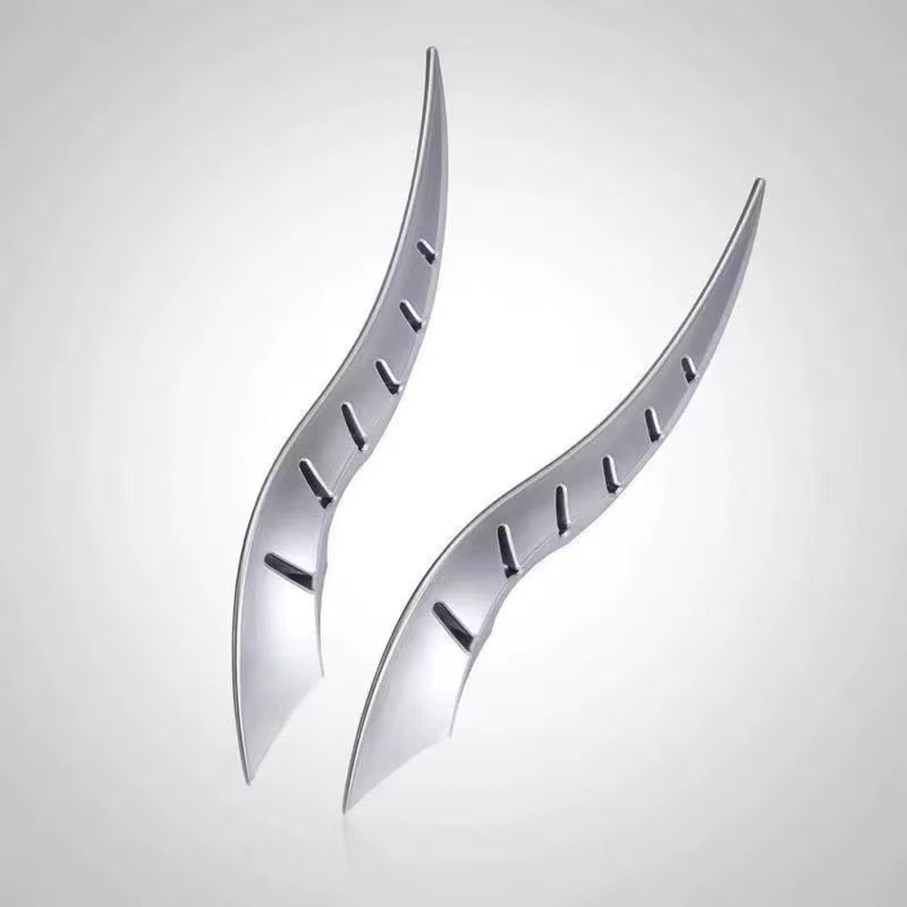 Car Dragon Horn Roof Decoration 3D Universal Vehicle Exterior Sticker Ornament 1 Pair 5