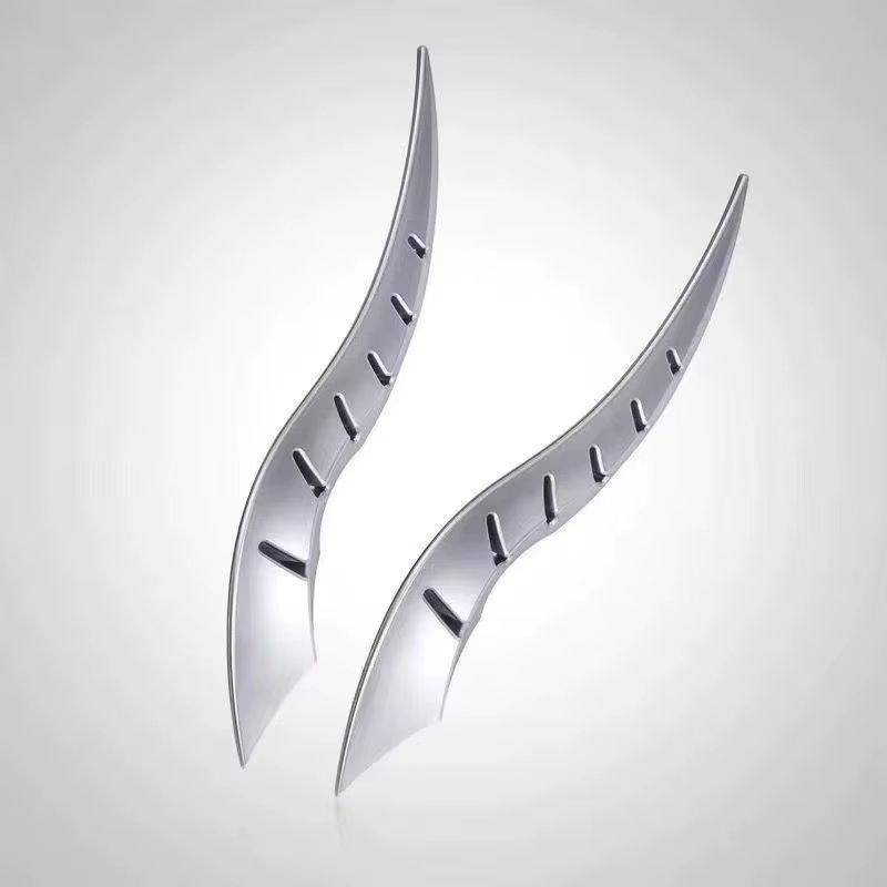Car Dragon Horn Roof Decoration 3D Universal Vehicle Exterior Sticker Ornament 1 Pair 5