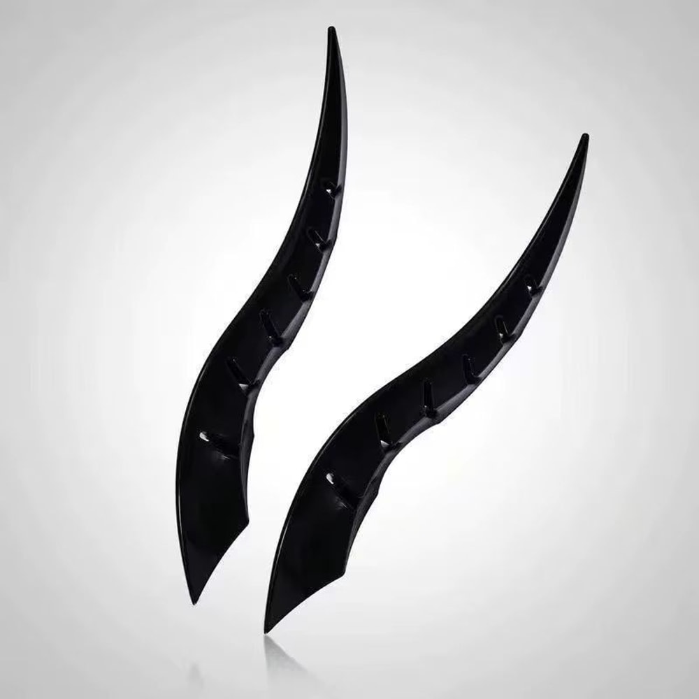 Car Dragon Horn Roof Decoration 3D Universal Vehicle Exterior Sticker Ornament 1 Pair 6