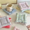 Korean Style HandMade Cotton Coaster Set Checked Pattern Insulation Pad Table Mat For Home And Kit 1