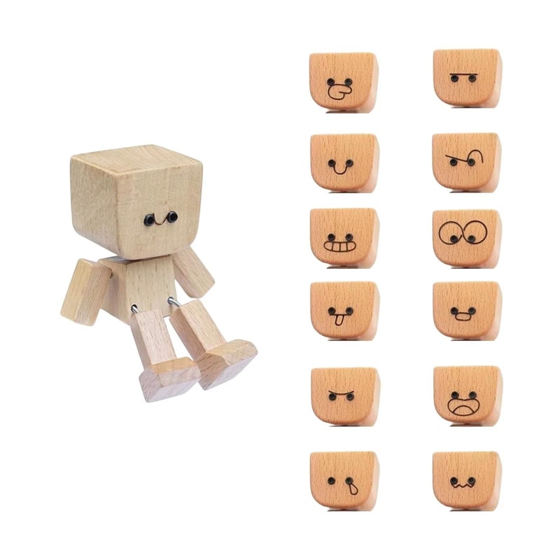 Creative Wobbly Leg Puppet Dashboard Ornament Funny Car Interior Decor 4