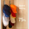 Hanging Rope Hat Rack With Storage Clips For Closet Bedroom 3
