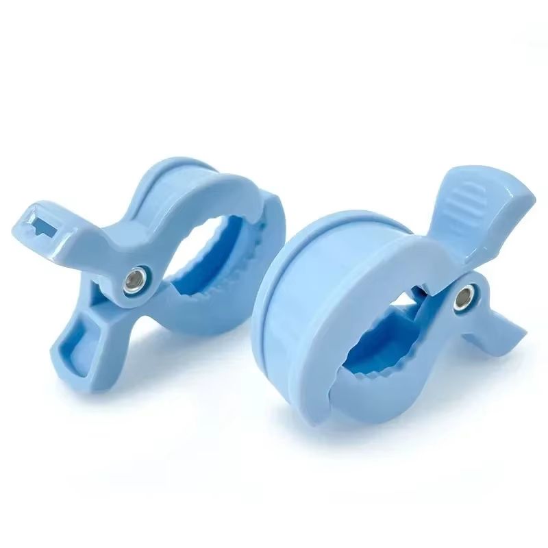 Baby Stroller Alligator Clamp Clips Portable Pram Car Seat Hooks 6