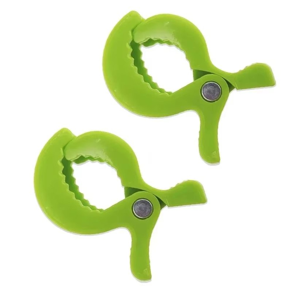Baby Stroller Alligator Clamp Clips Portable Pram Car Seat Hooks 12