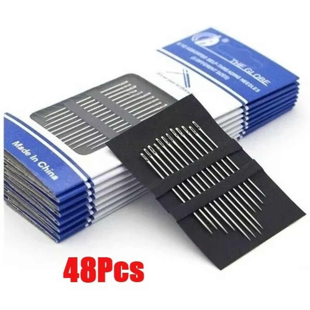 Stainless Steel Blind Needles With Side Hole For Threading 1248 Pcs 9