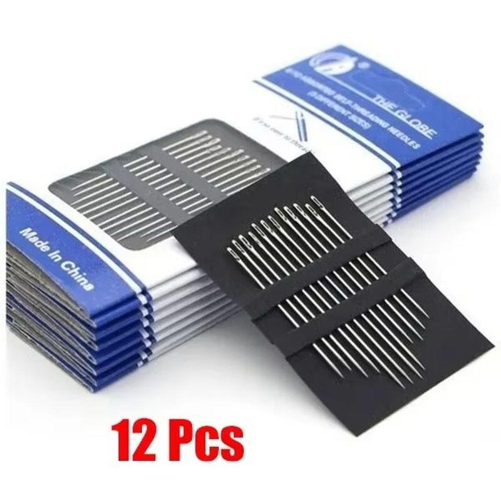 Stainless Steel Blind Needles With Side Hole For Threading 1248 Pcs 7