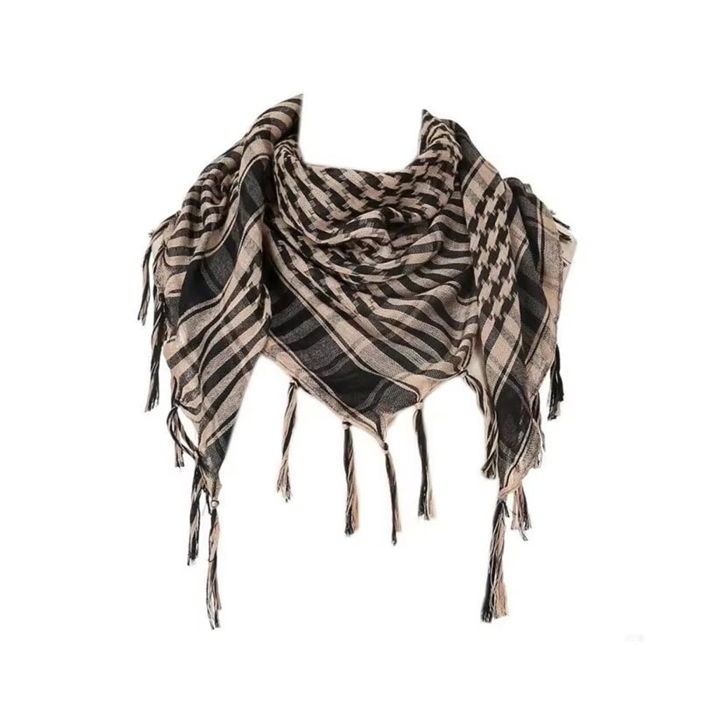 Keffiyeh Tactical Desert Scarf Shemagh Wrap For Men Women 9