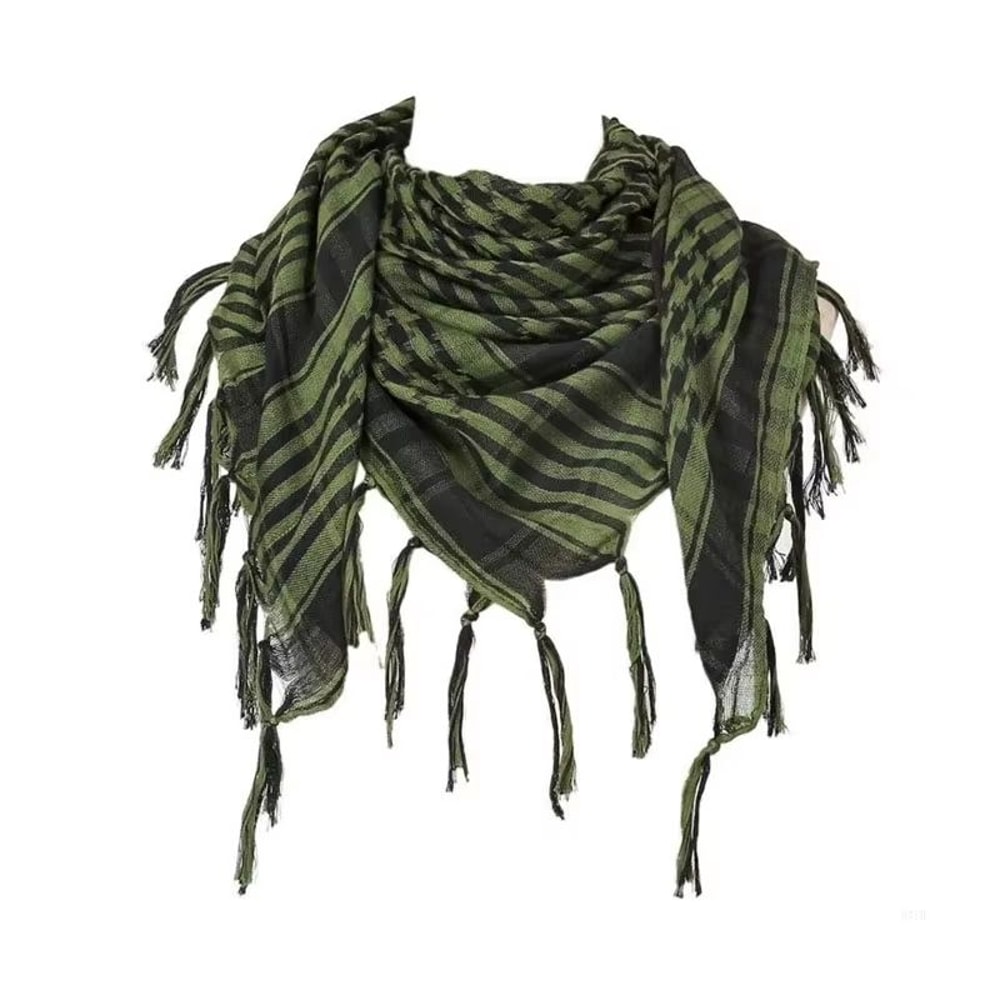 Keffiyeh Tactical Desert Scarf Shemagh Wrap For Men Women 11
