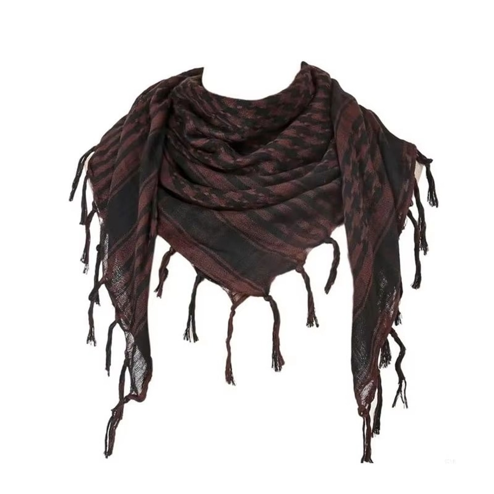 Keffiyeh Tactical Desert Scarf Shemagh Wrap For Men Women 12