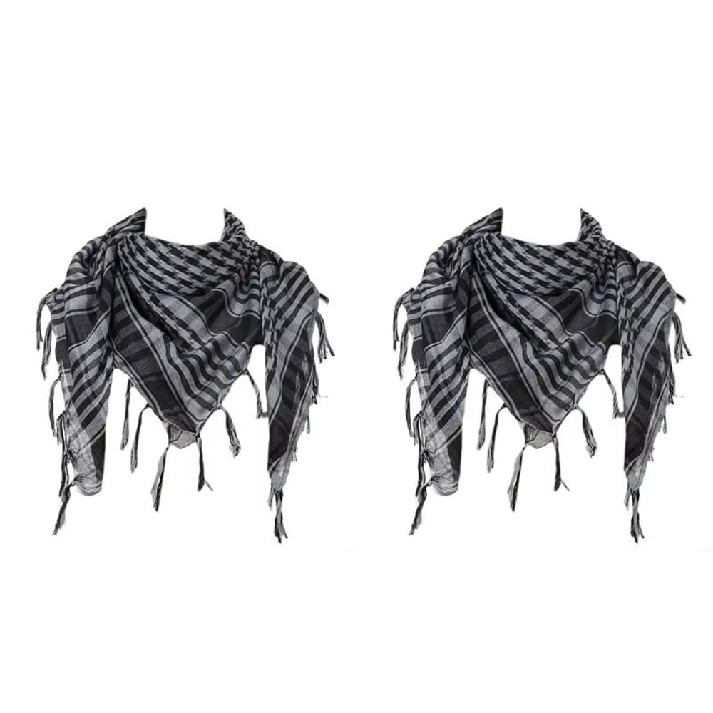 Keffiyeh Tactical Desert Scarf Shemagh Wrap For Men Women 13