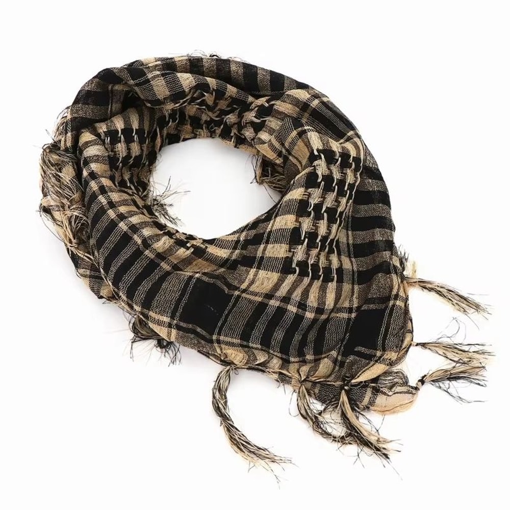 Keffiyeh Tactical Desert Scarf Shemagh Wrap For Men Women 1