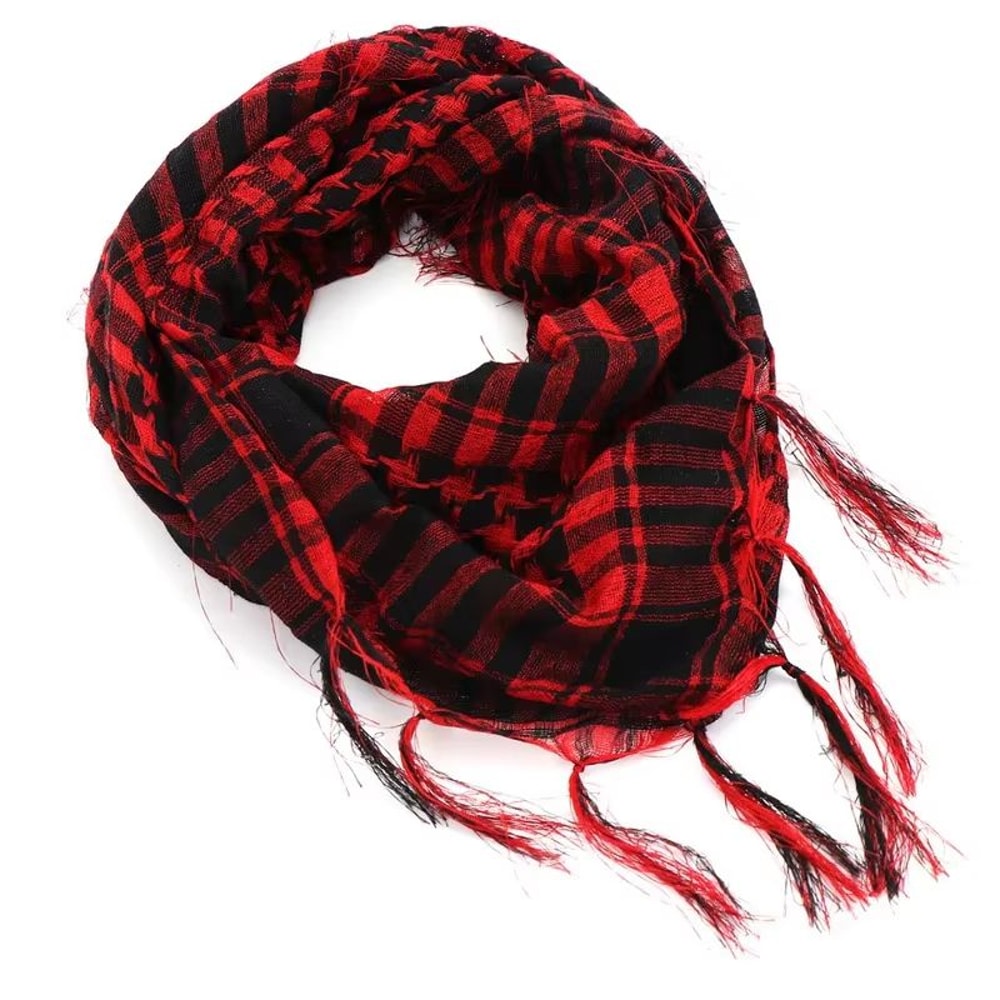 Keffiyeh Tactical Desert Scarf Shemagh Wrap For Men Women 2