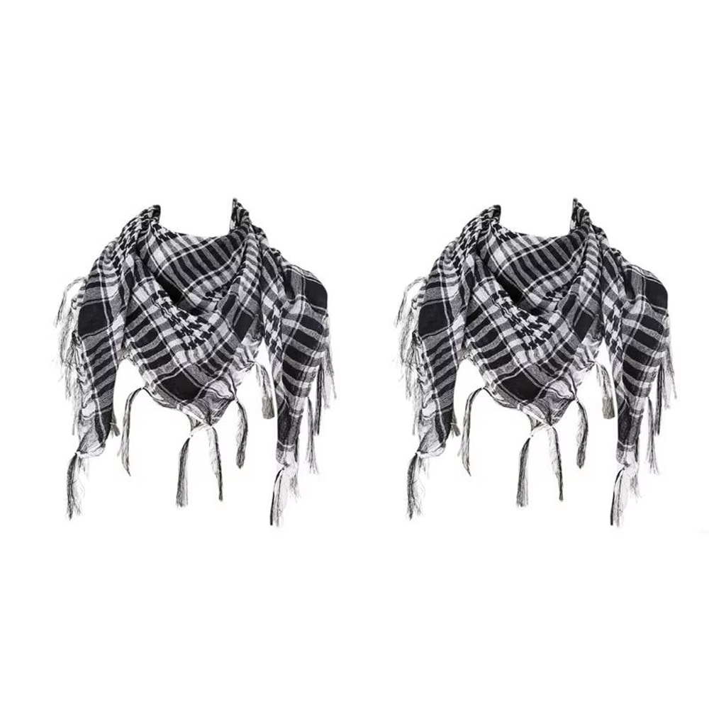 Keffiyeh Tactical Desert Scarf Shemagh Wrap For Men Women 18
