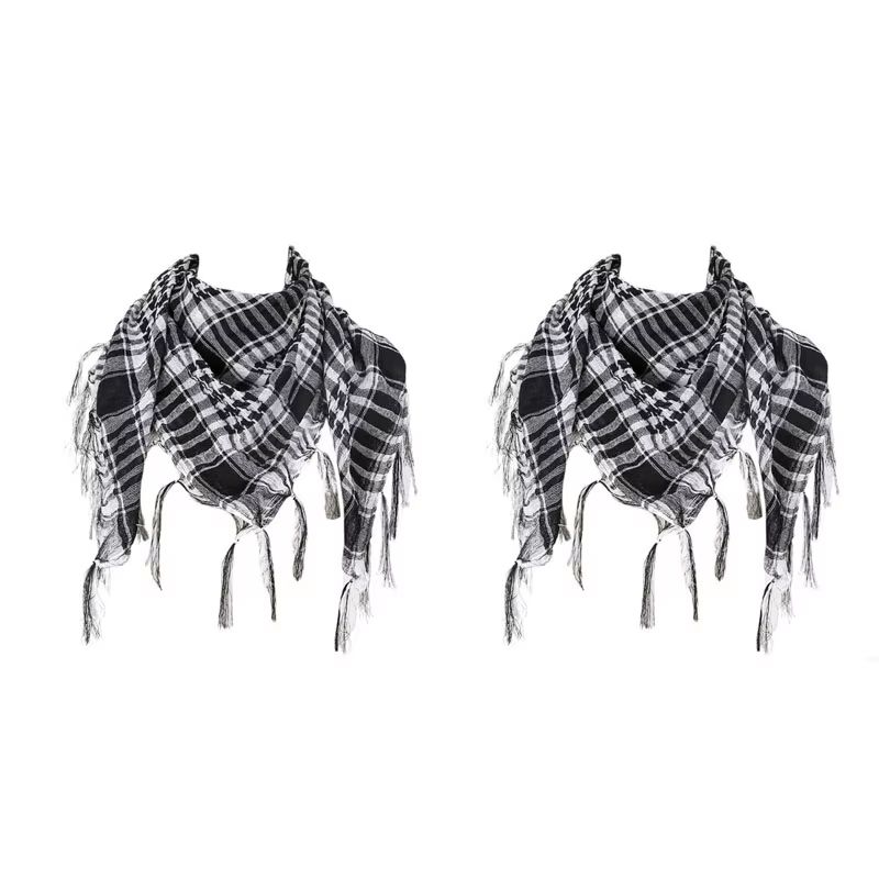 Keffiyeh Tactical Desert Scarf Shemagh Wrap For Men Women 18