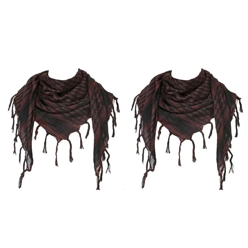 Keffiyeh Tactical Desert Scarf Shemagh Wrap For Men Women 20