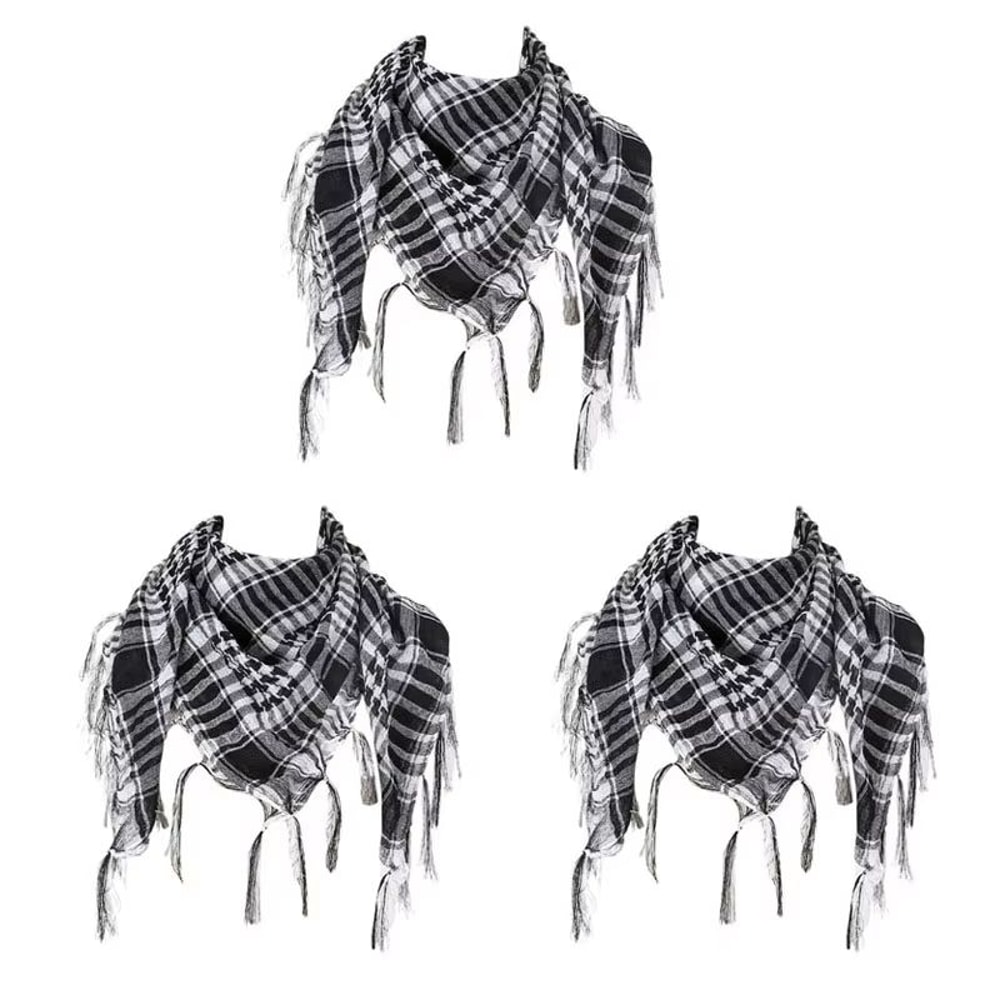 Keffiyeh Tactical Desert Scarf Shemagh Wrap For Men Women 29