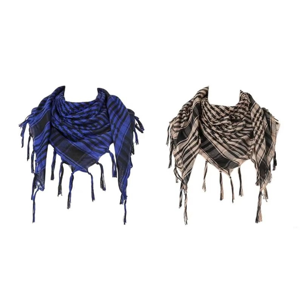 Keffiyeh Tactical Desert Scarf Shemagh Wrap For Men Women 22