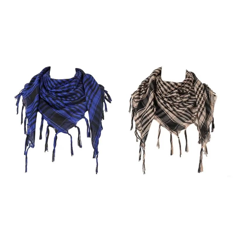 Keffiyeh Tactical Desert Scarf Shemagh Wrap For Men Women 22