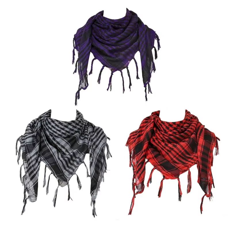 Keffiyeh Tactical Desert Scarf Shemagh Wrap For Men Women 23