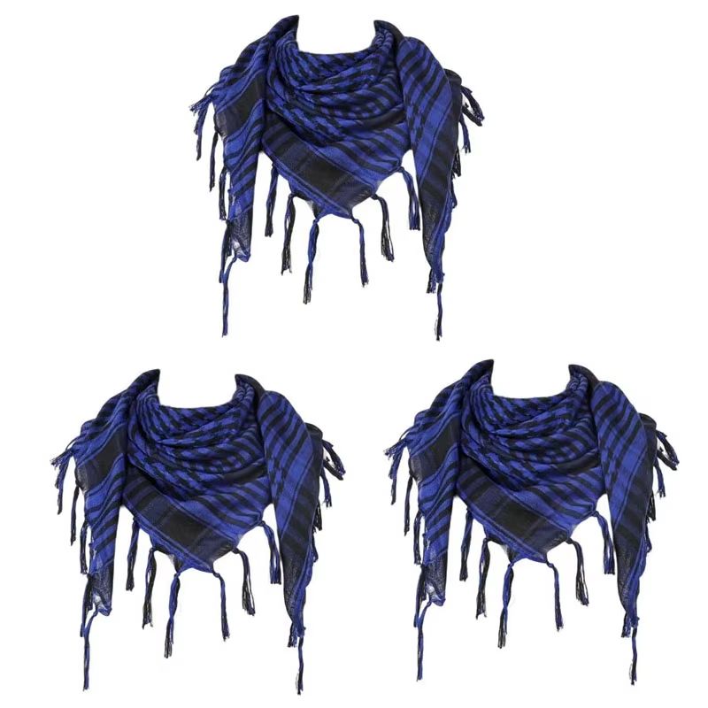 Keffiyeh Tactical Desert Scarf Shemagh Wrap For Men Women 27