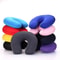 Inflatable Travel Neck Pillow With Soft Plush Cover For Car Flight And Office 0