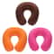 Inflatable Travel Neck Pillow With Soft Plush Cover For Car Flight And Office 3