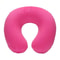 Inflatable Travel Neck Pillow With Soft Plush Cover For Car Flight And Office 11