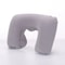 Inflatable Travel Neck Pillow With Soft Plush Cover For Car Flight And Office 14